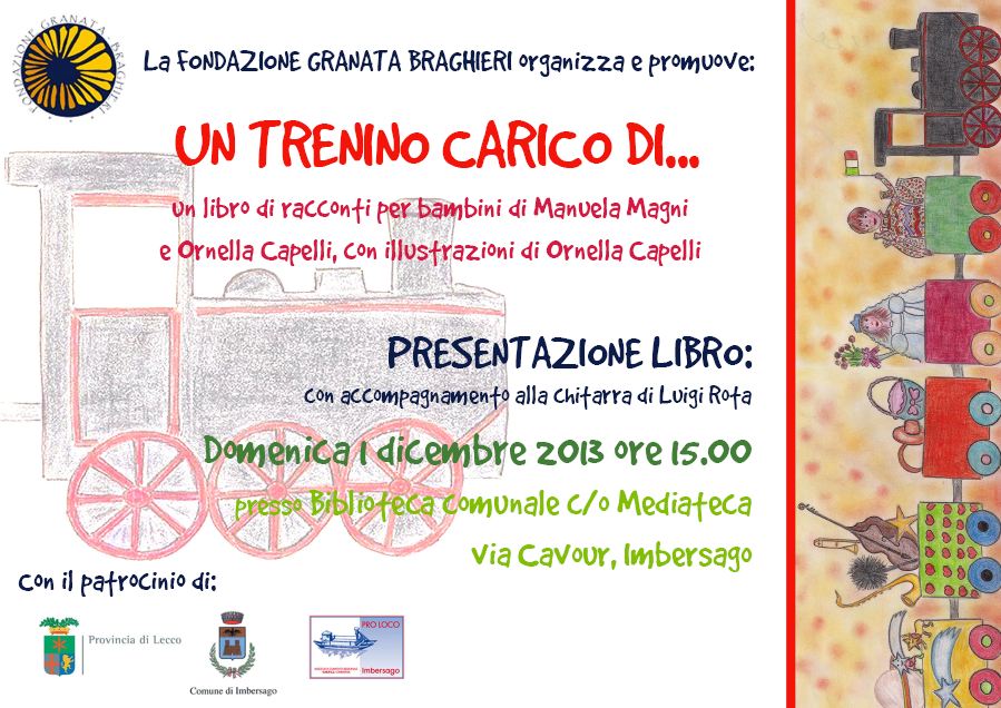 Presentazioni del libro “Un trenino carico di….